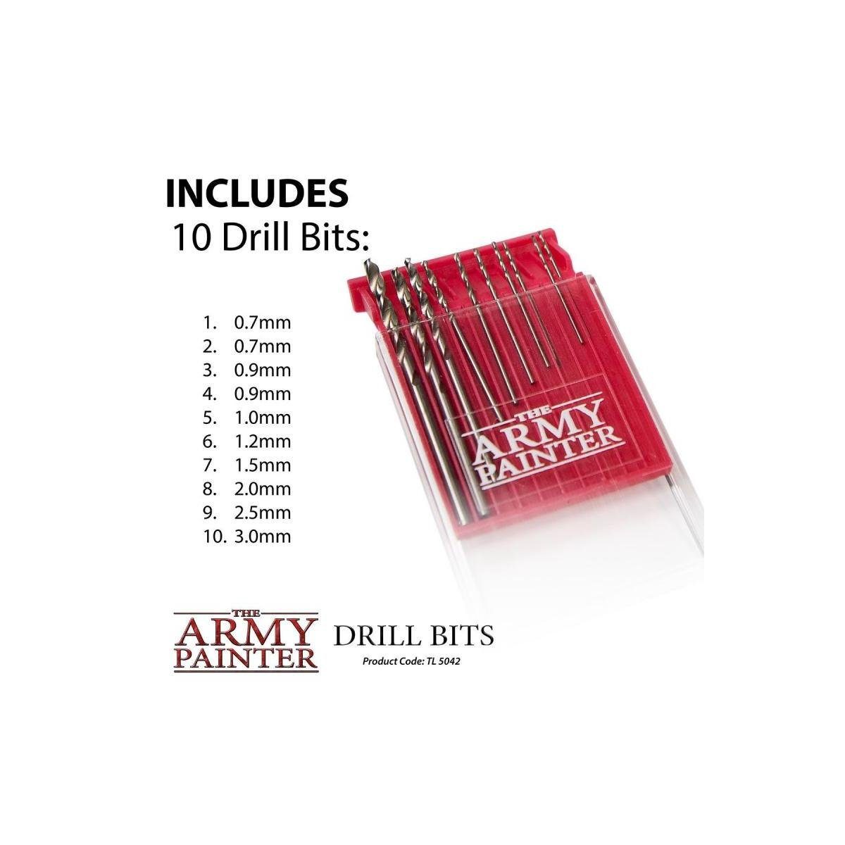 Army Painter Modellierwerkzeug TAPTL5042 - Bohrköpfe für Modellbohrer