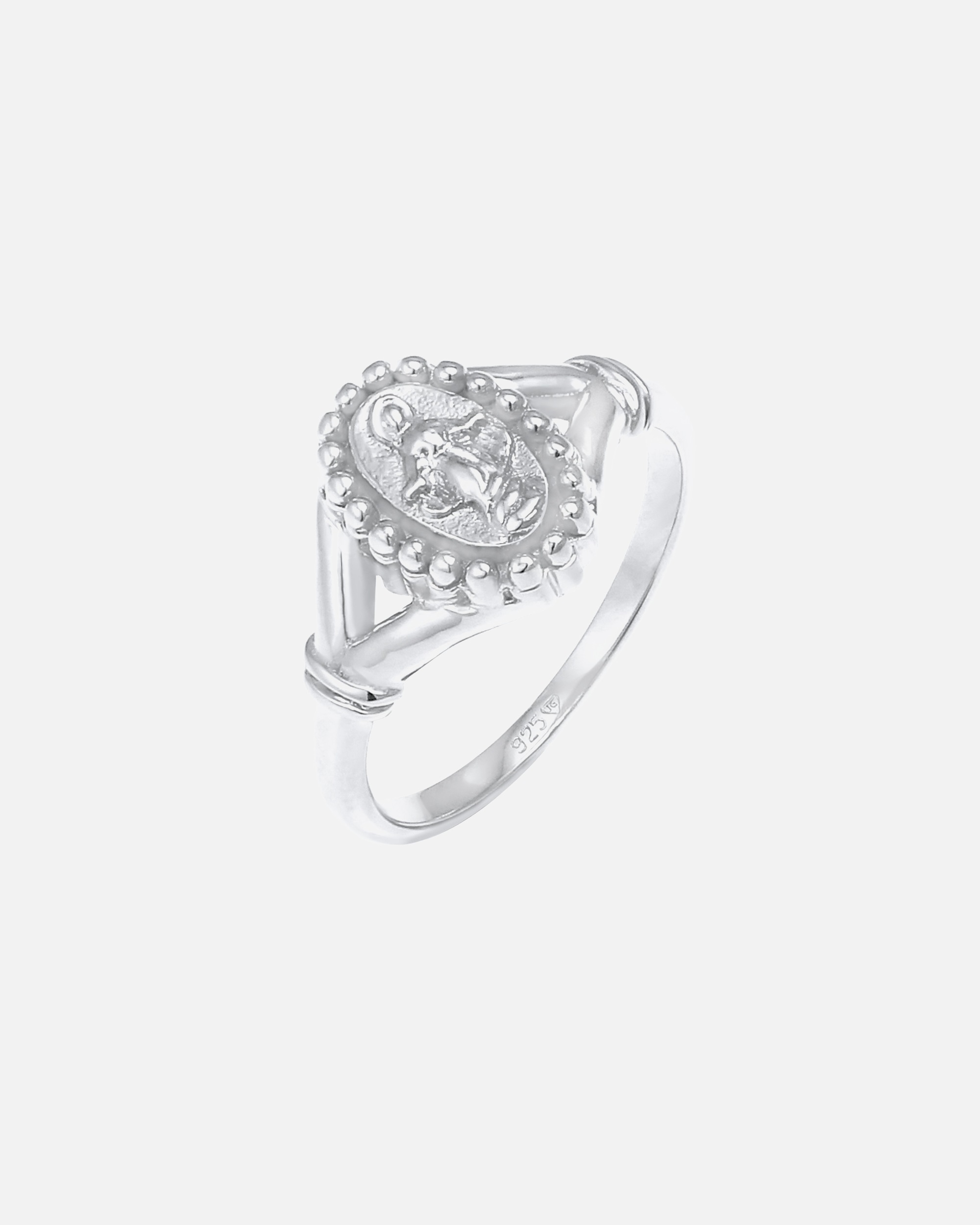 Elli The image of the woman, symbol of faith, religious trend in 925 sterling silver
