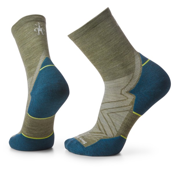 Smartwool - Run Targeted Cushion Mid Crew - Laufsocken
