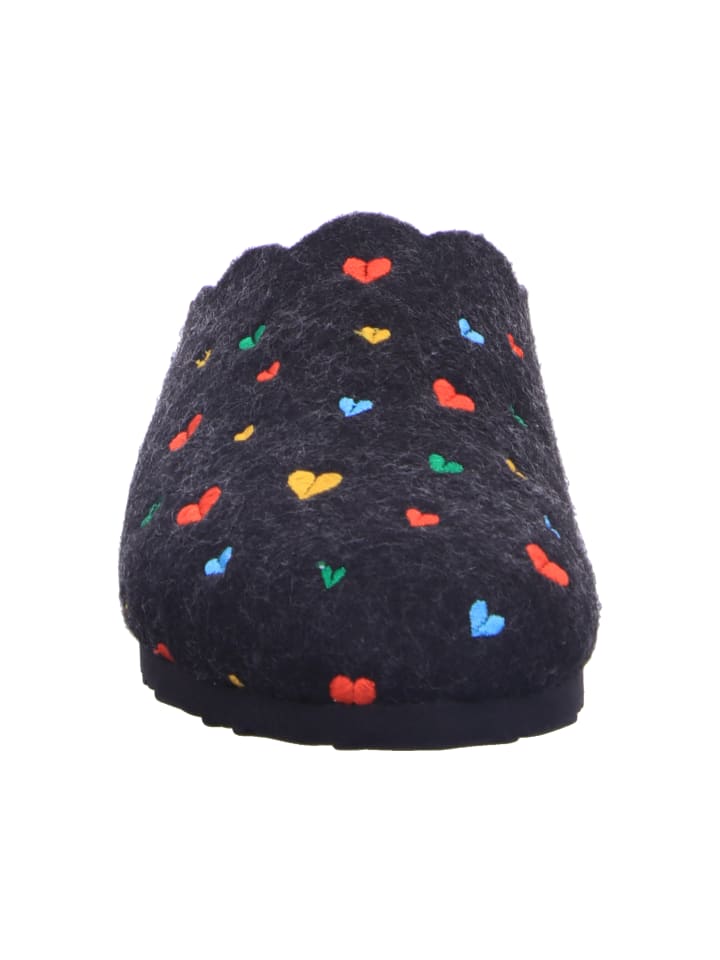 Supremo Pantoffel in schwarz günstig kaufen