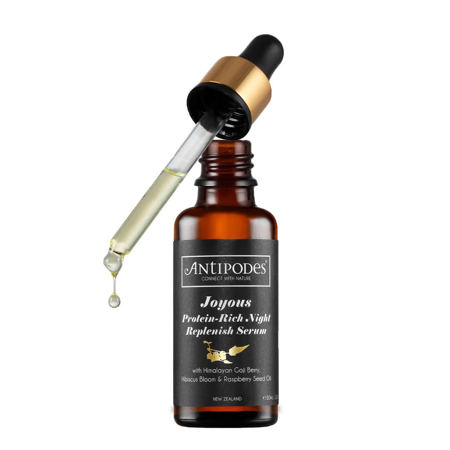 Antipodes Joyous Sérum de Nuit Repulpant Riche en Protéines