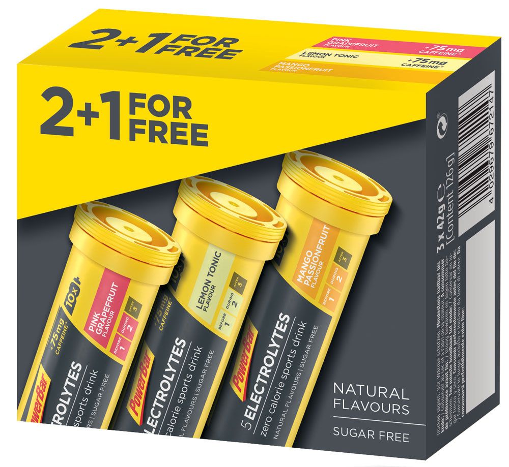 Powerbar 5 Electrolytes Multiflavour 2+1 kaufen | Bike-Discount