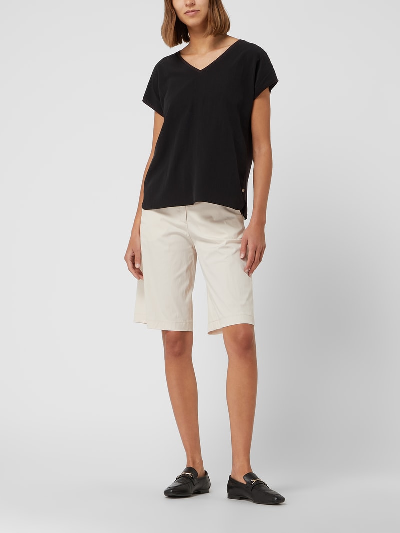 Bermudas mit Stretch-Anteil Modell 'Mia' in sand