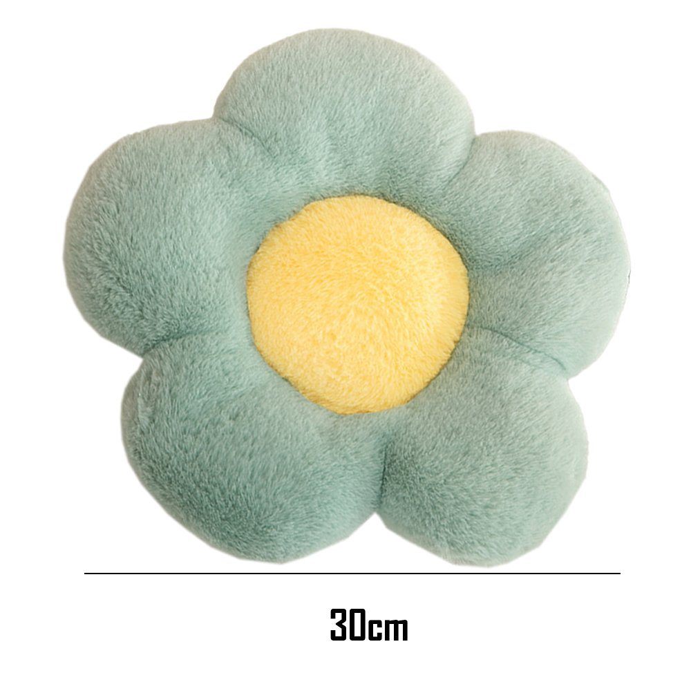 Einemgeld Bodenkissen Blumenboden Kissen Tatami Blumenförmiges Plüsch-Dekor der bequemen