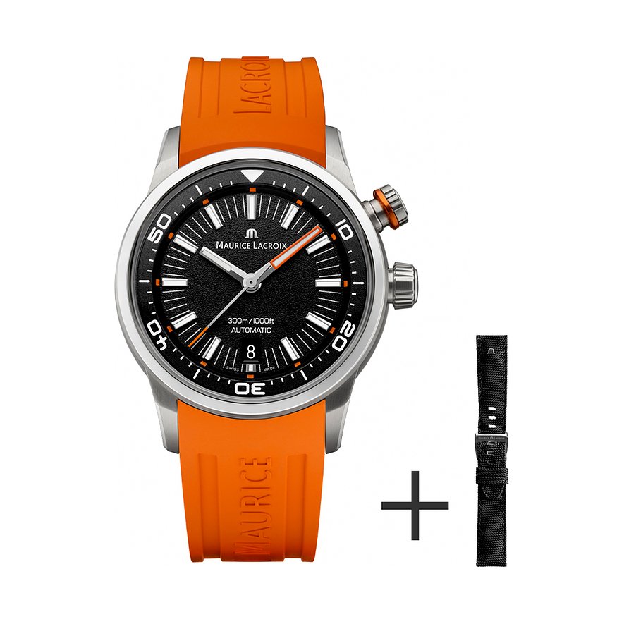 Maurice Lacroix Uhren-Set inkl. Wechselarmband Pontos S Diver