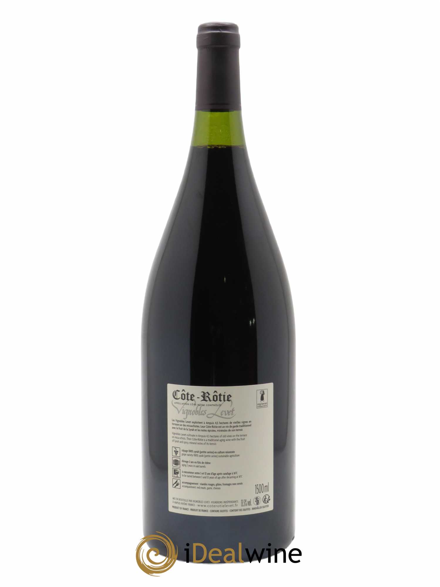 Côte-Rôtie Améthyste Vignobles Levet  2020 - Lot de 1 Magnum