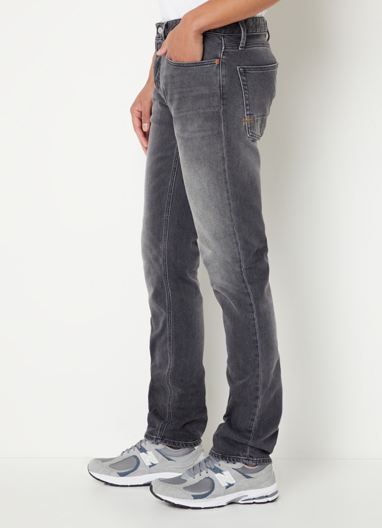 Denham  Razor slim fit jeans met gekleurde wassing