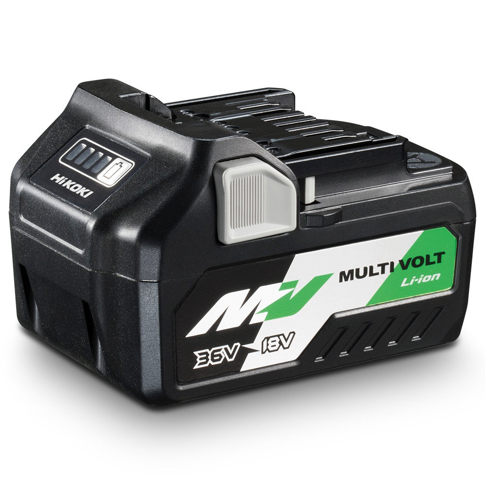 HiKOKI 36V Brushless - Pacote com 5 baterias (2 x 2,5Ah/5,0Ah) - Modelo KC36D5P(HRZ)