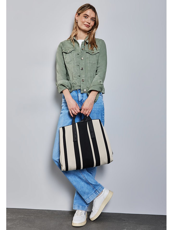 Street One Jeansjacke in Khaki günstig kaufen