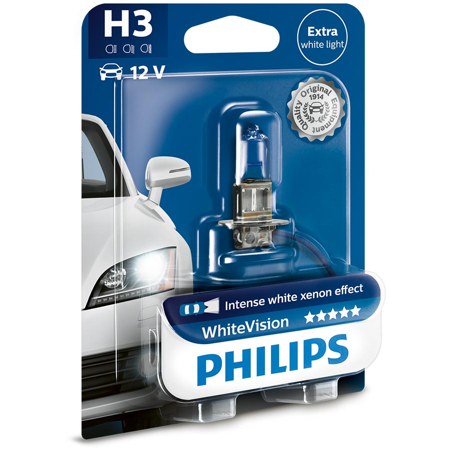 Philips WhiteVision H3 Glühlampe +60%, 1 Stück - ATU