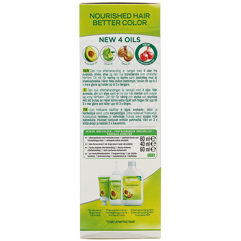Garnier Nutrisse Cream 3 Mørk brun