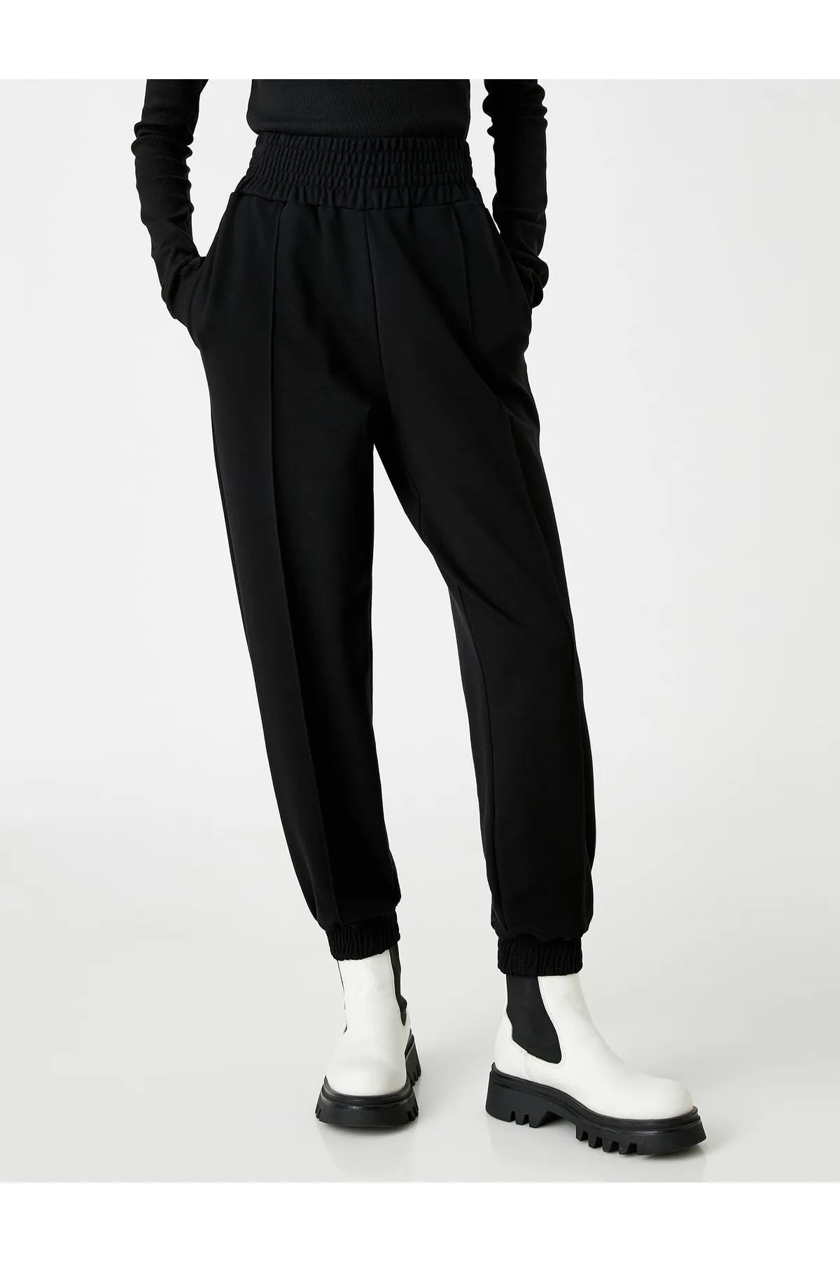 Koton  Jogger-Jogginghose mit hoher Taille