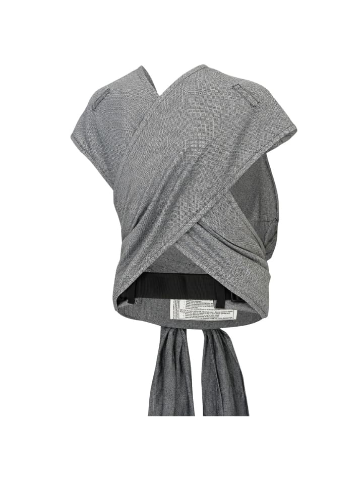 Hoppediz Babytrage Hop-Tye Advanced in London grau-weiß günstig kaufen onesize
