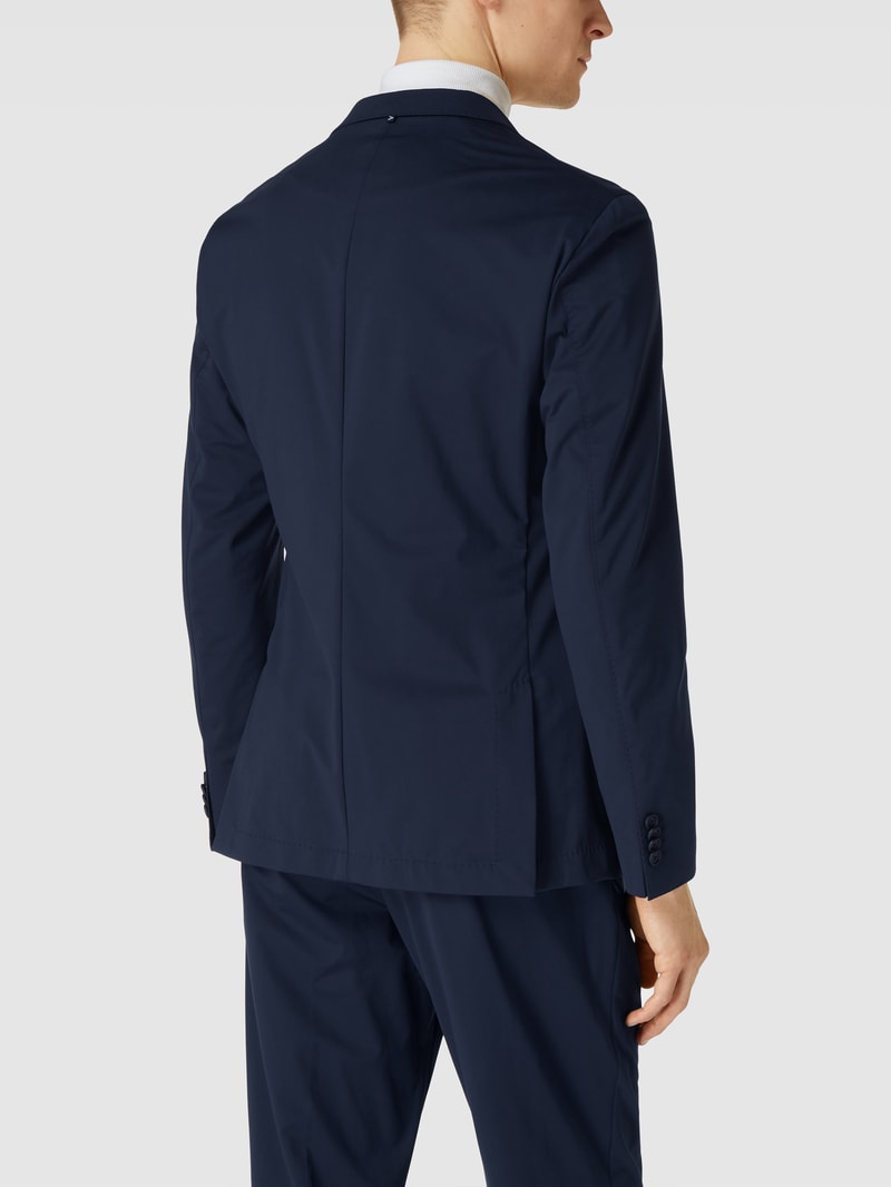 Sakko mit Naht-Details Modell 'Hanry' in marineblau