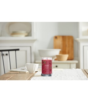 Yankee Candle Black Cherry Signature Large Tumbler Duftkerze-567 g