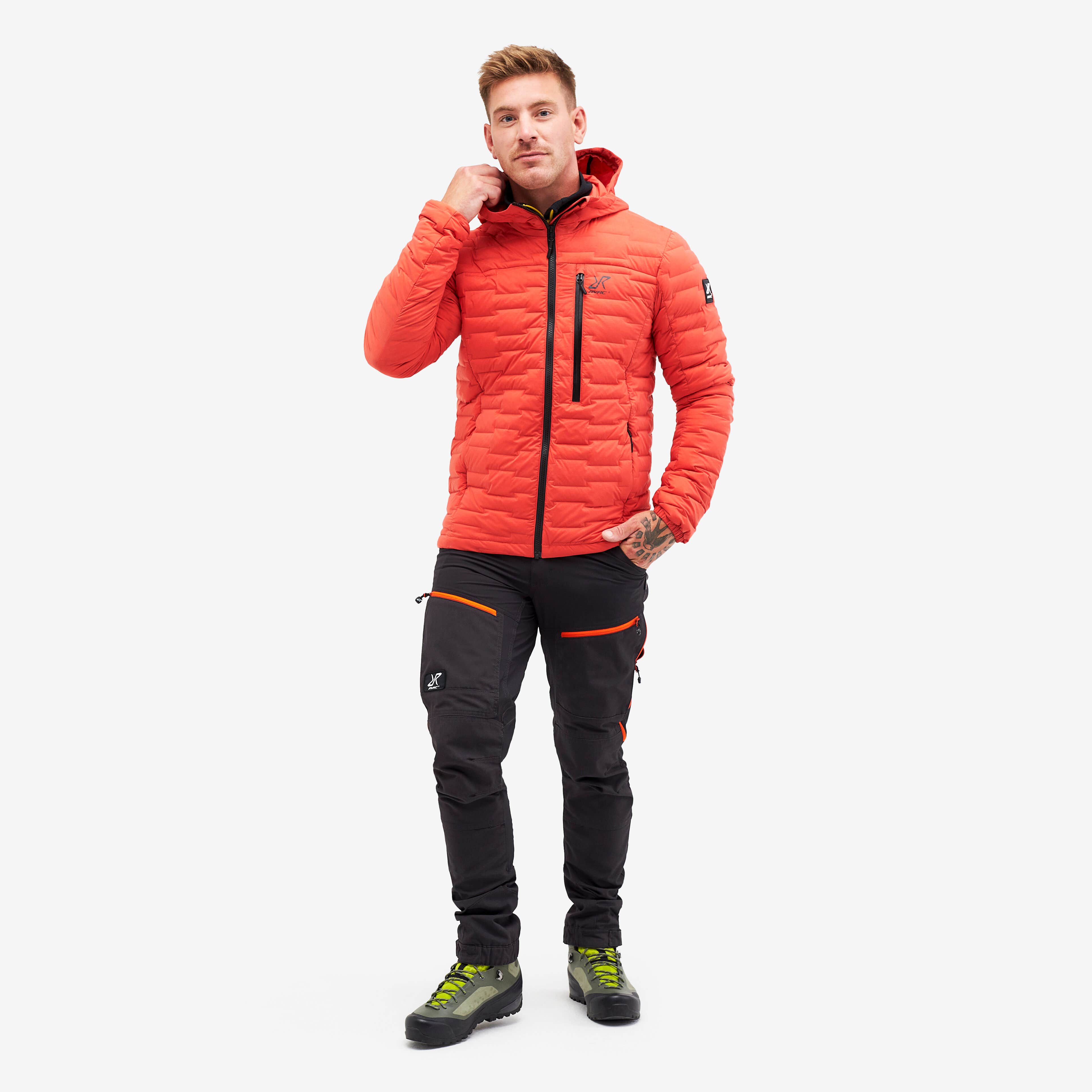 Flex Down Jacket Homme Paprika
