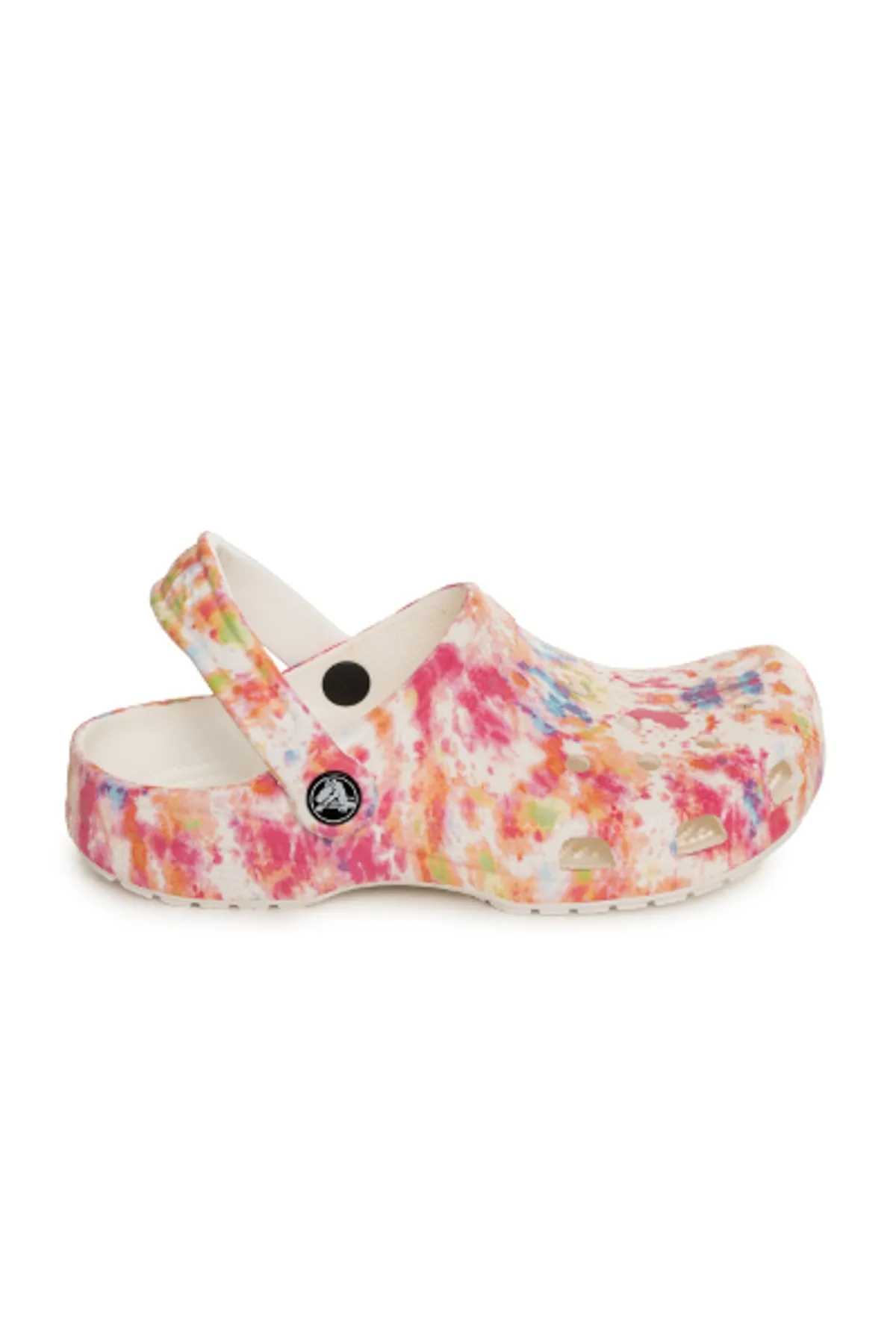 Crocs  Pantolette - Rosa - Flacher Absatz