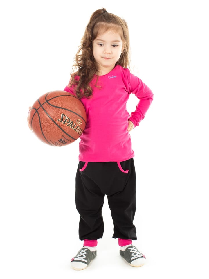 Winshape Longsleeve mit dezenter Raffung WKS1 in pink günstig kaufen