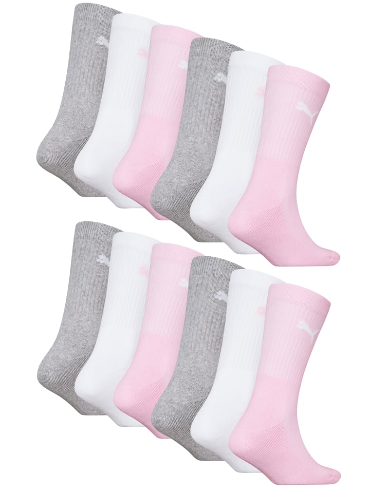 Puma Socken PUMA JUNIOR CREW 12P in Rose 8564 günstig kaufen