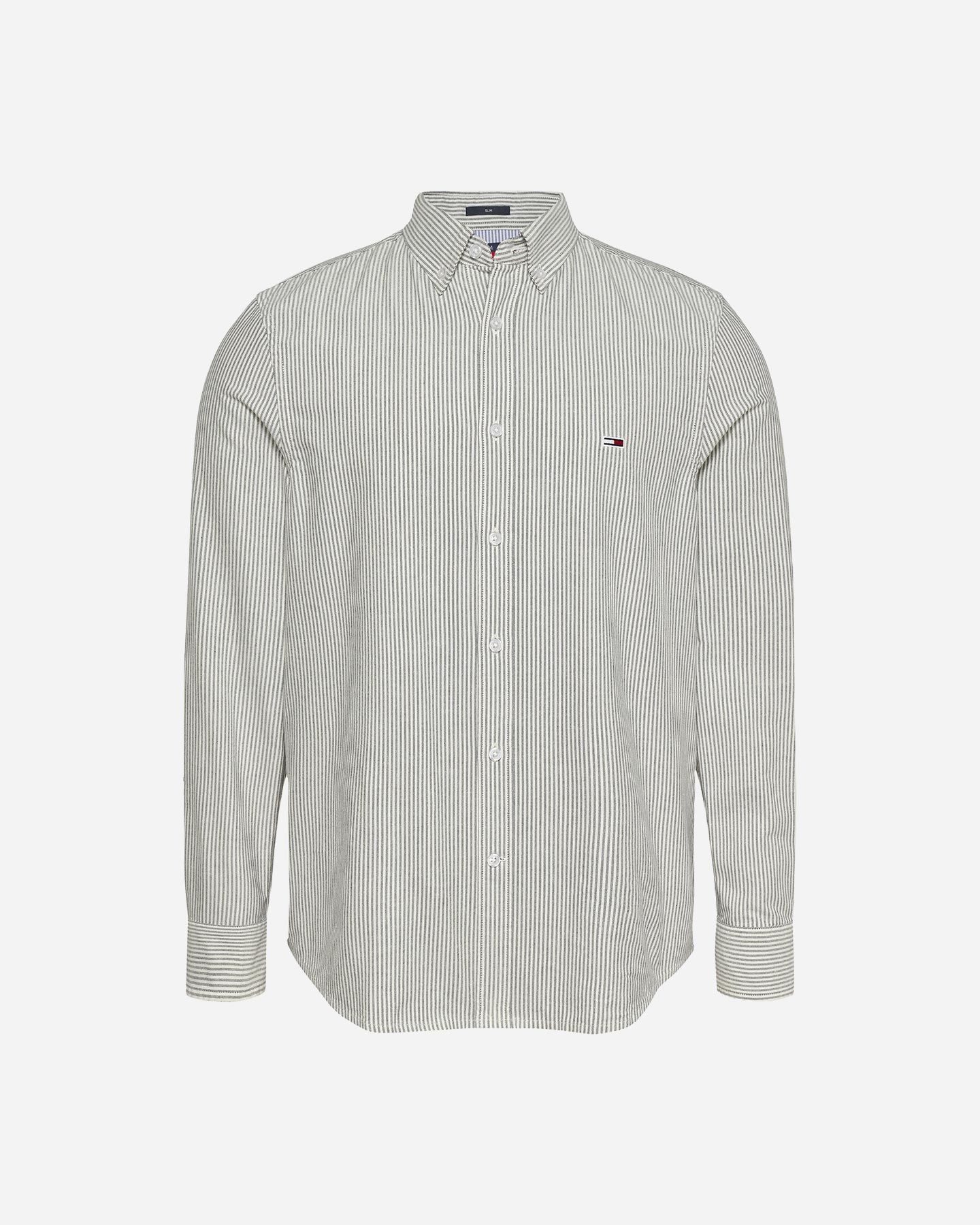 Camicia Tommy Hilfiger Slim Oxford Strip M DM0DM20668-C1G
