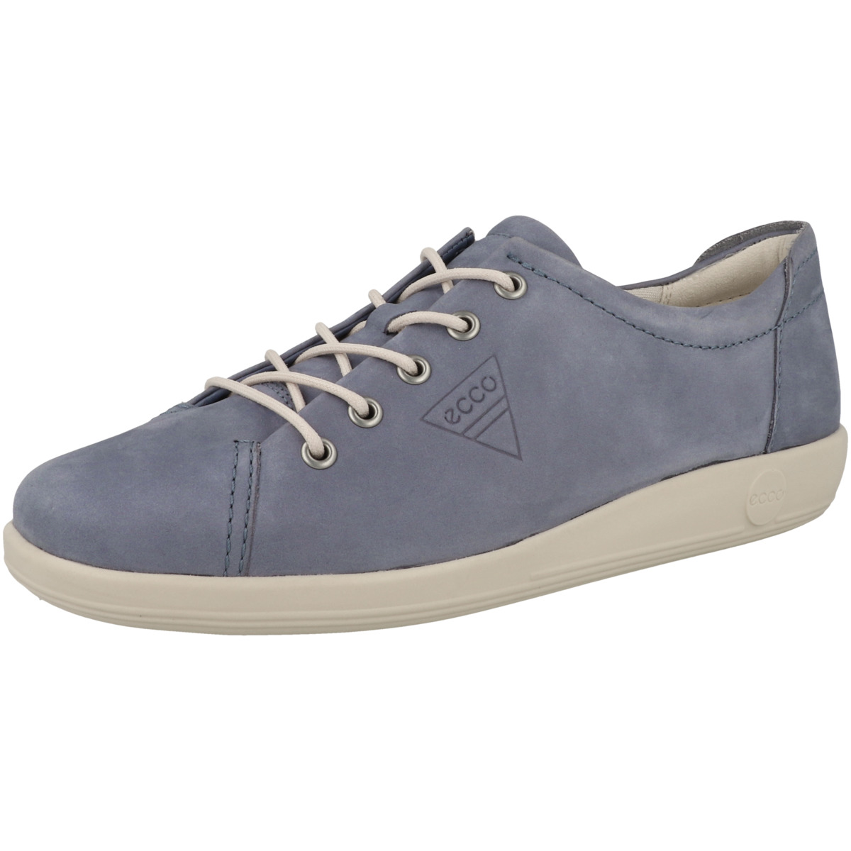 Ecco Soft 2.0 Schnürschuhe blau