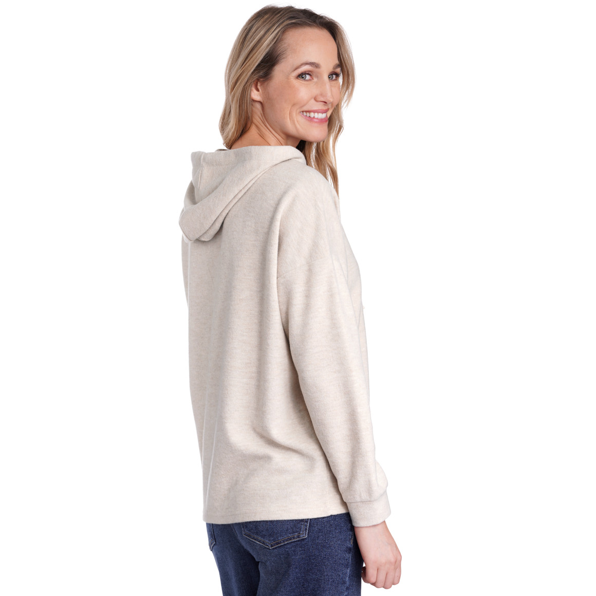 Damen Hoodie aus Fleece