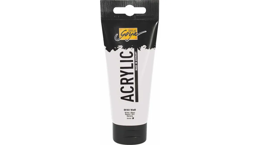 KREUL SOLO GOYA Acrylic 100 ml Tube 100 ml weiß