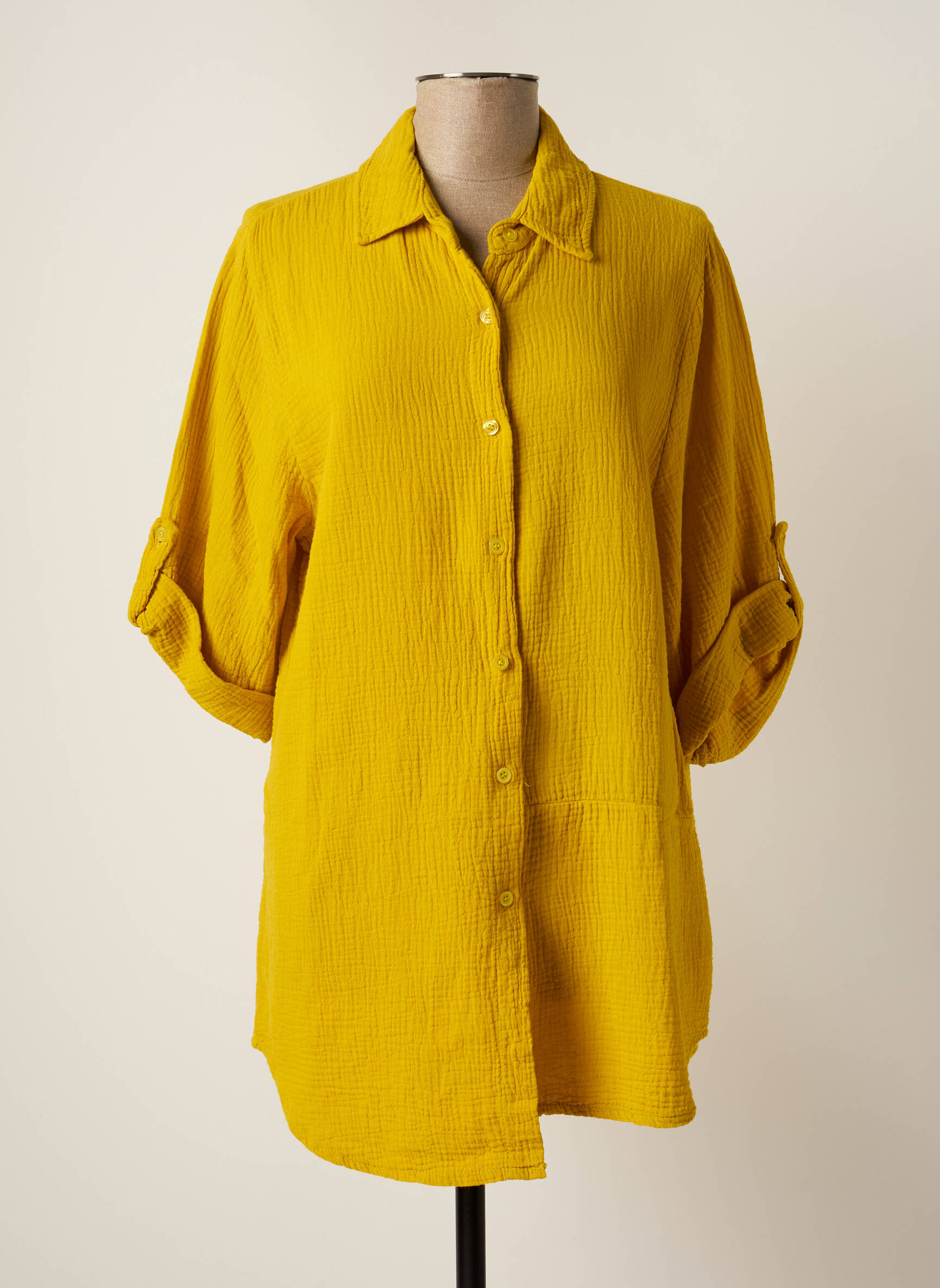 La Petite Nimoise Tuniquemanchecourte Femme couleur jaune