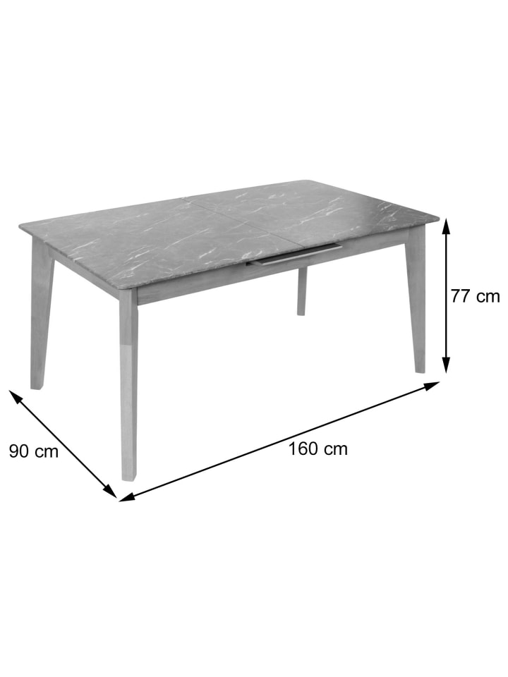 MCW Esszimmertisch M57 Massiv-Holz Laminat Melamin günstig kaufen onesize