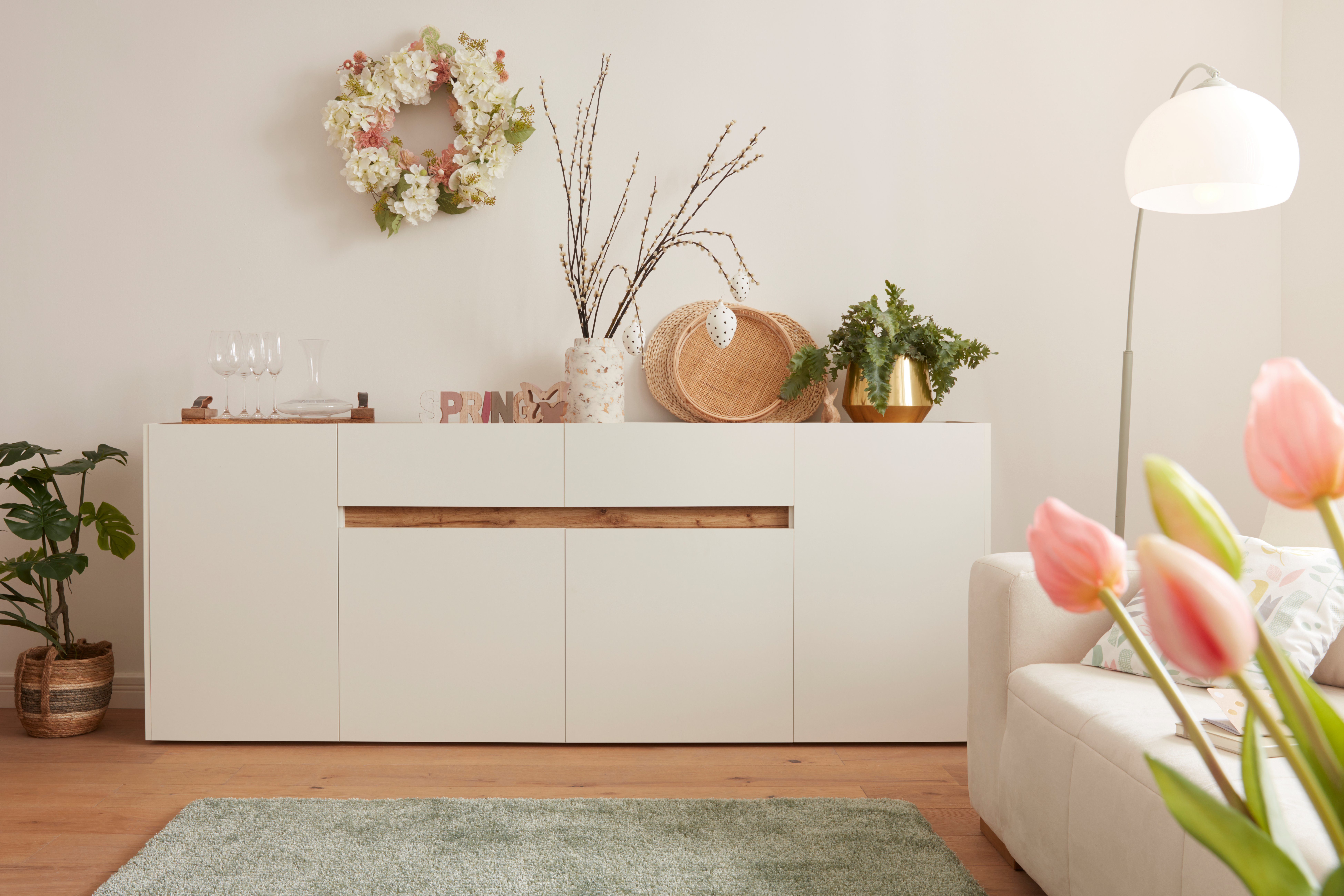 INOSIGN Sideboard City/Giron, Breite ca, 224 cm