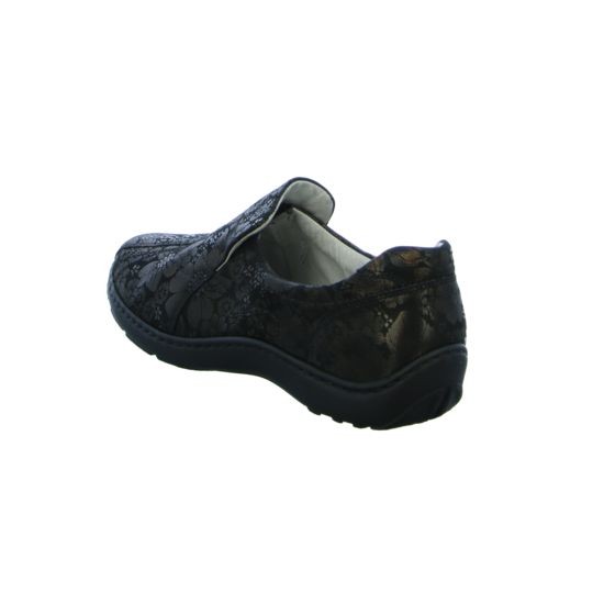 WALDLÄUFER Sportliche Slipper schwarz Henni