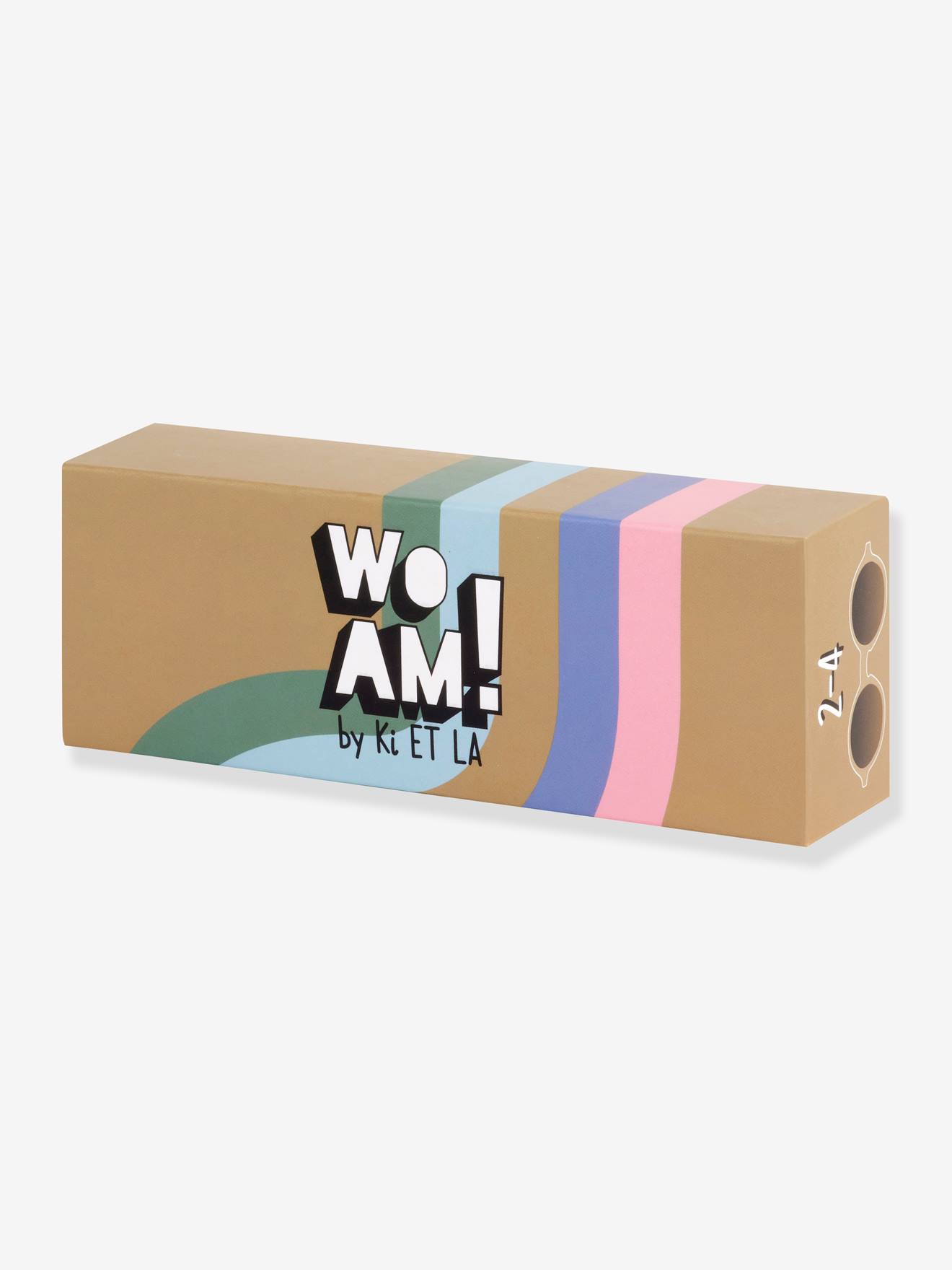Lunettes de soleil enfant Woam by KI ET LA brun