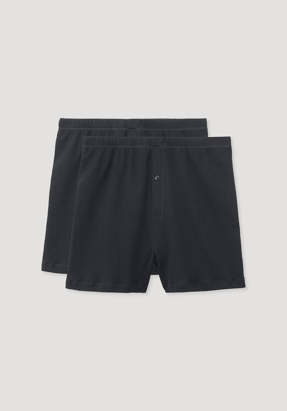 Boxershorts aus reiner Bio-Baumwolle, 2er-Pack
