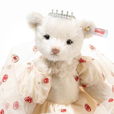 Kaiserin Elisabeth Teddybär, 29 cm, weiß