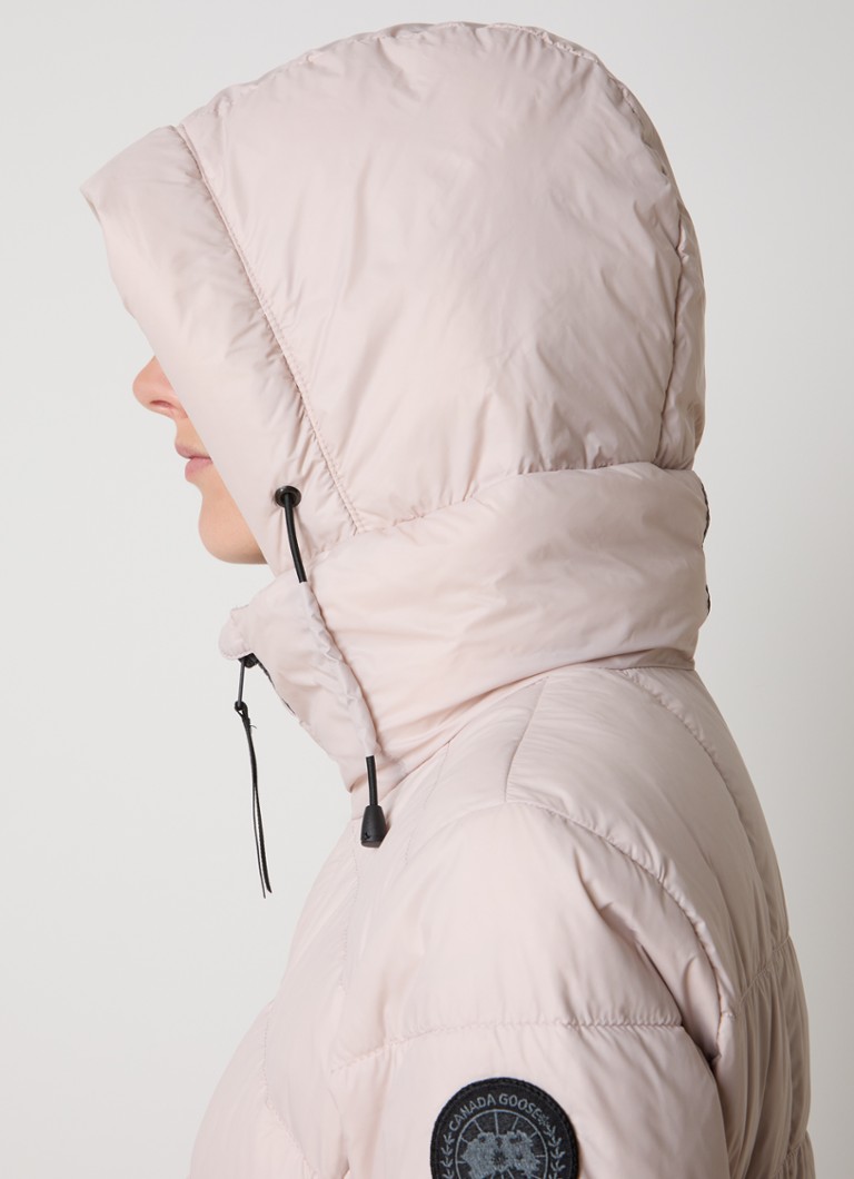 Giacca imbottita Canada Goose Abbott con imbottitura in piuma e tasche cucite.