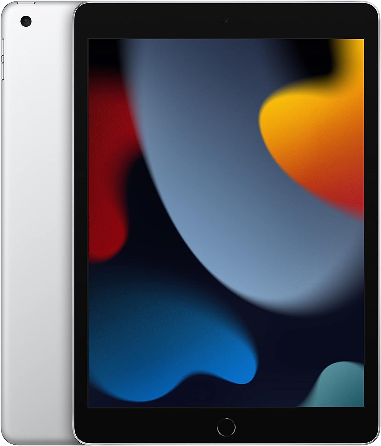 Apple iPad (9th Generation): with A13 Bionic chip, 10.2-inch Retina Display, 64GB,256GB, Wi-Fi, 12MP front/8MP Back Camera, Touch ID, All-Day Battery Life – Silver