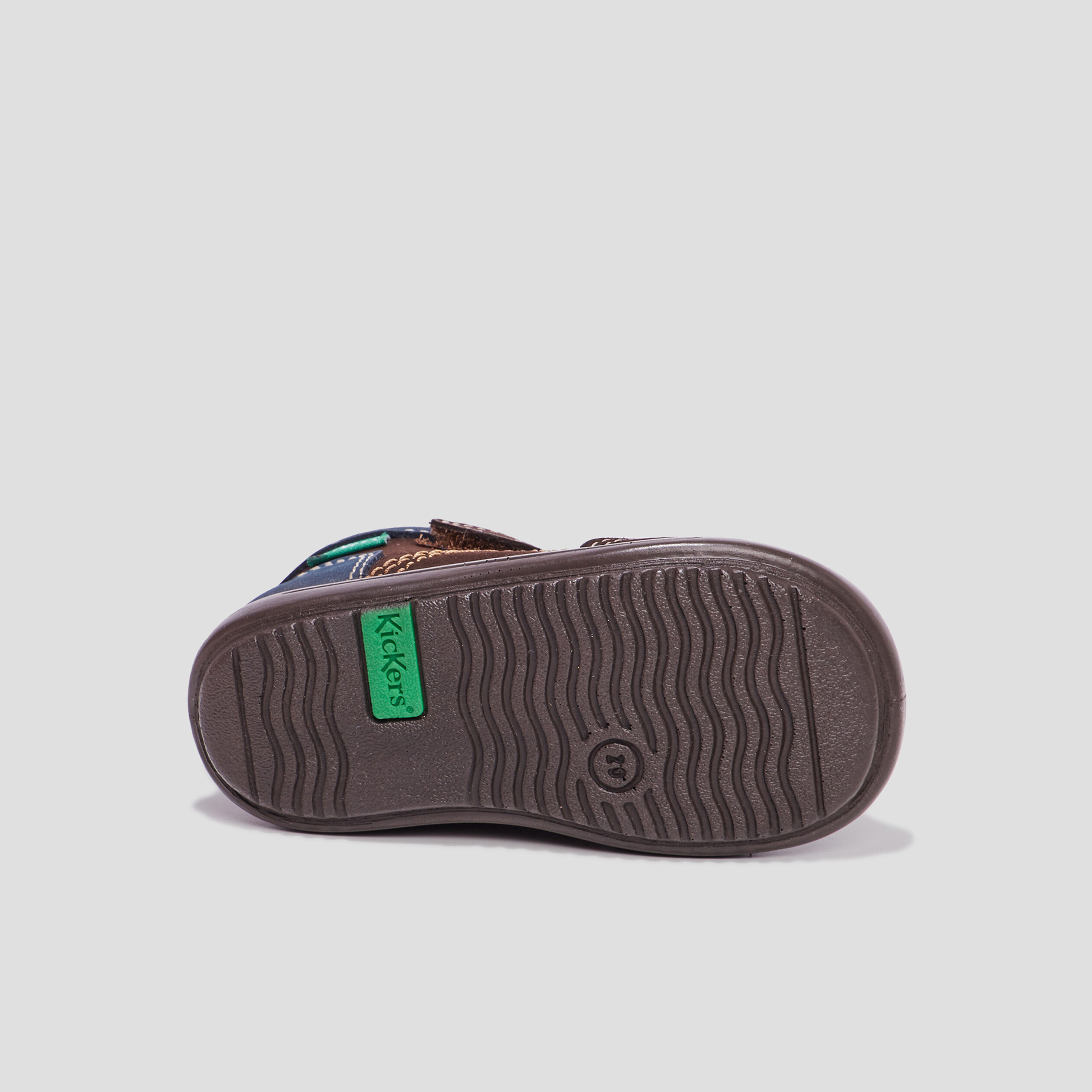 Bottillons en cuir Kickers Kinoe marron bébé garçon | La Halle