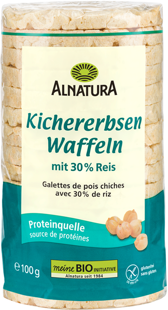 Alnatura Bio Kichererbsenwaffeln glutenfrei