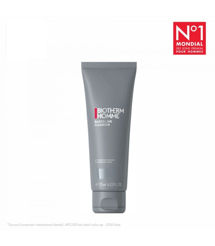 BIOTHERM-HOMME BASIC GEL NETTOYANT VISAGE-Gel nettoyant visage pour homme