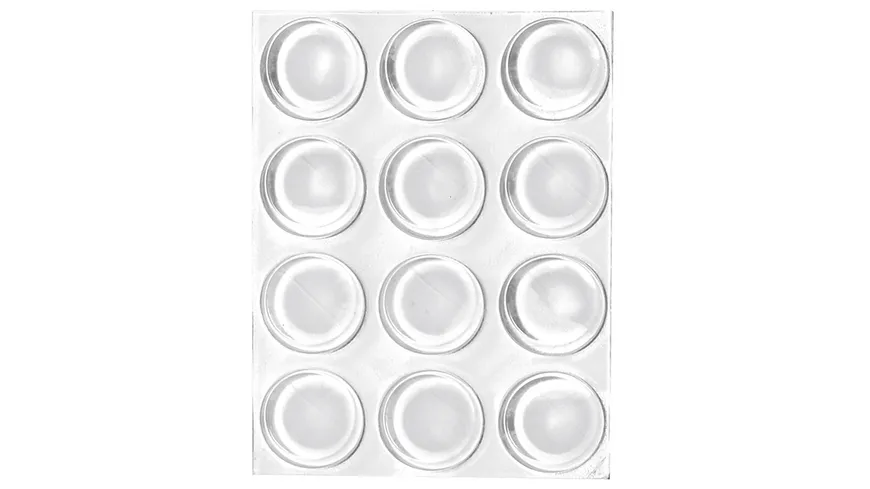 EASY WORK Rutschstopper Set 12teilig transparent