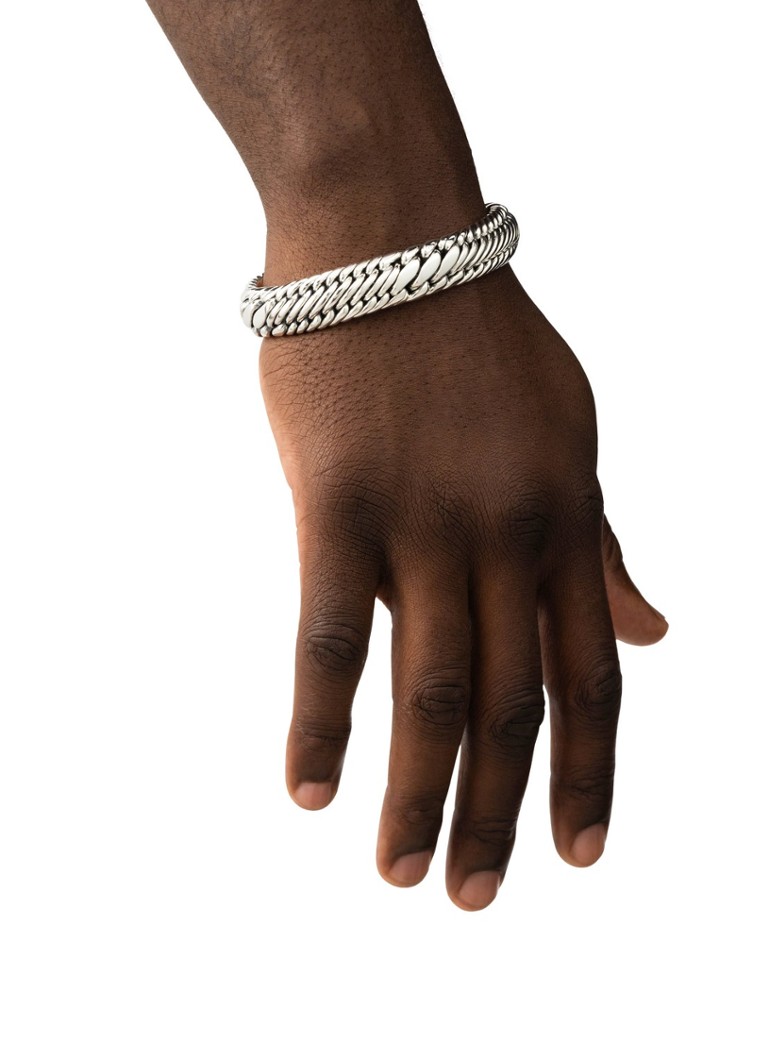 Buddha to Buddha  Edwin/Ben Small schakelarmband van zilver