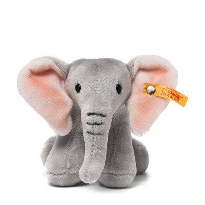 Mini Elefant, 14 cm, hellgrau