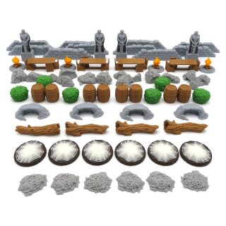 Scenery Pack for Journeys in Middle Earth & Shadowed Paths Exp. (62 Pieces)