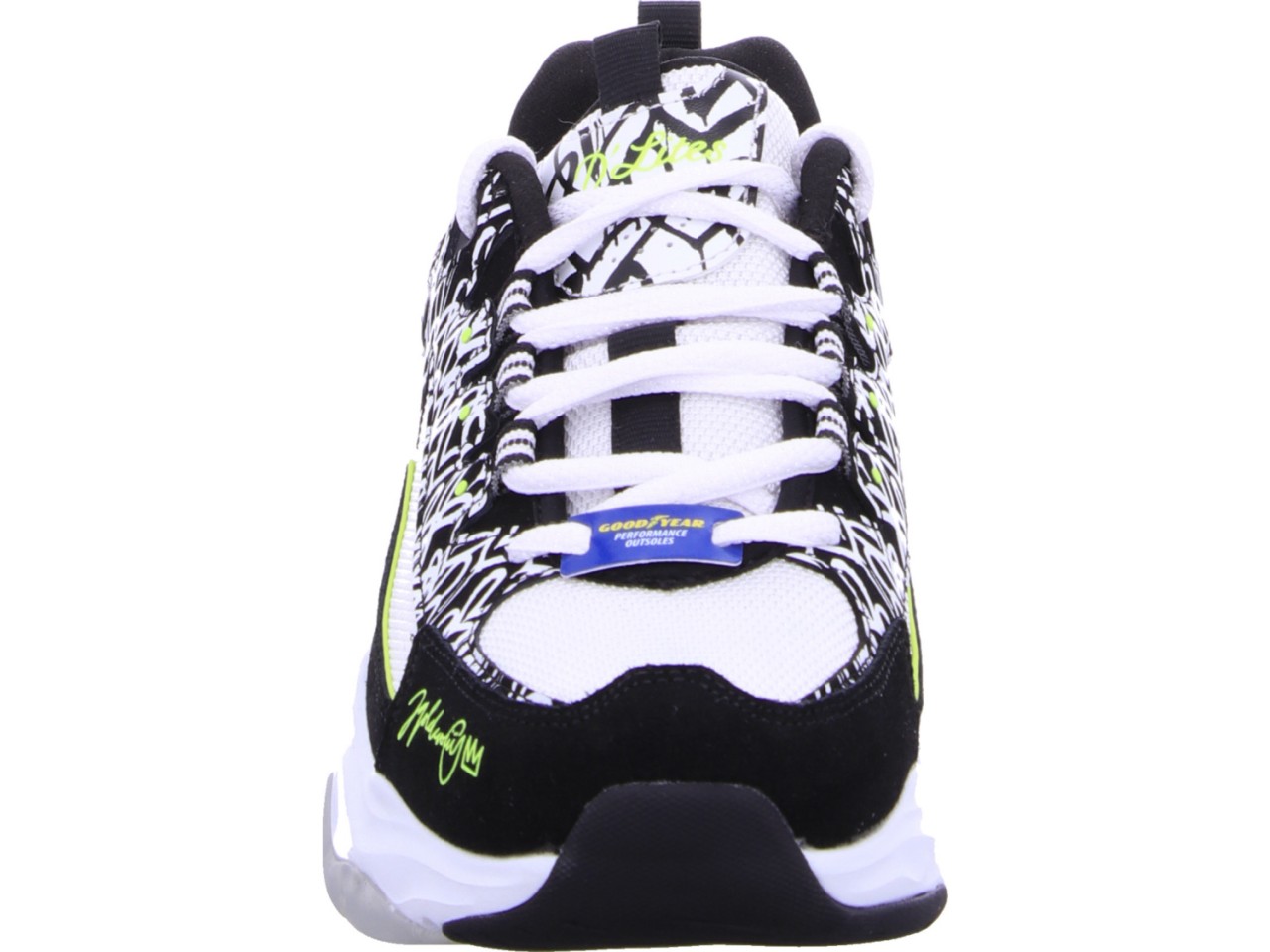 SKECHERS Freizeit Schnürer weiss D'Lites 4.0-BOLD DAYS
