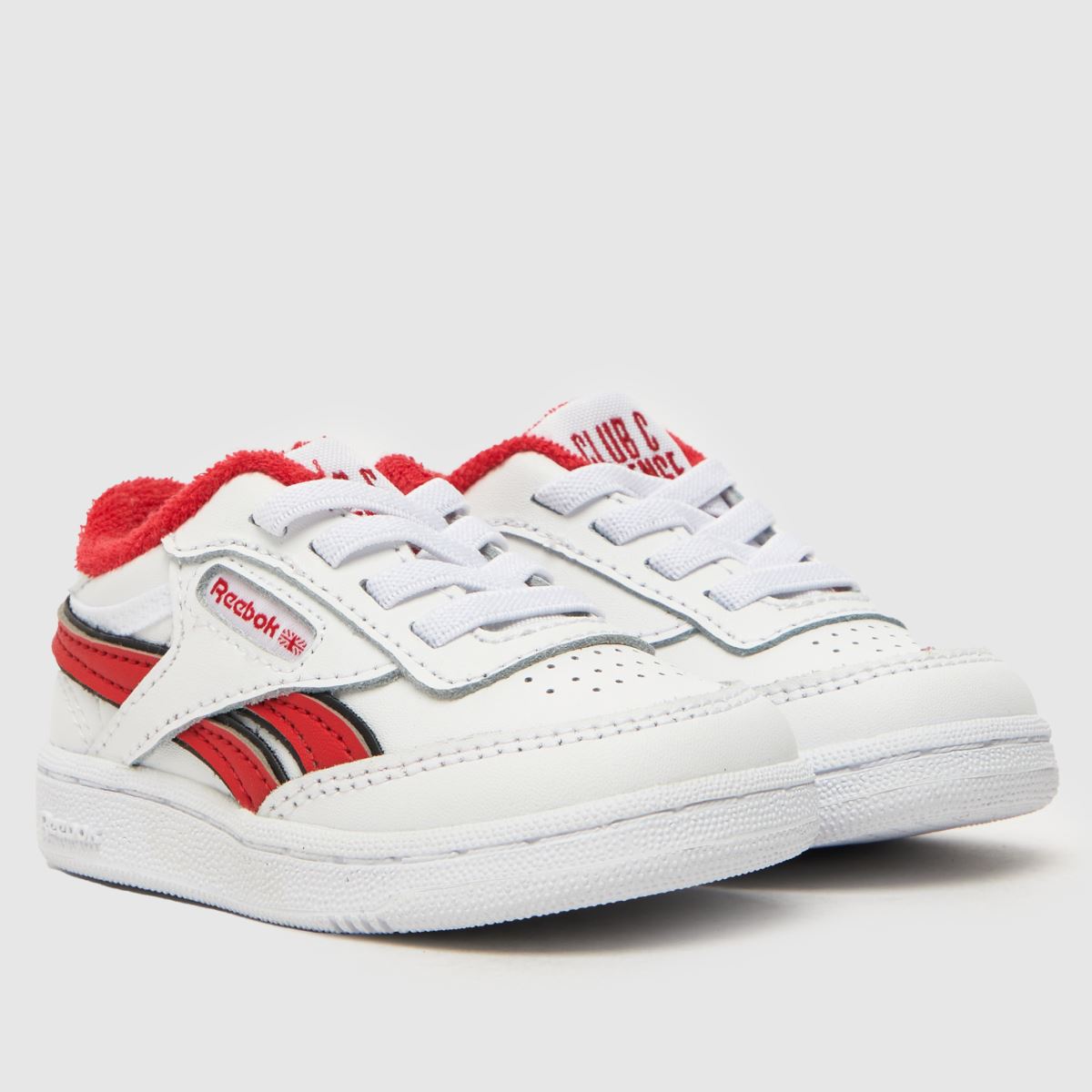 Reebok fehér és piros Club C Revenge kisgyermek cipők