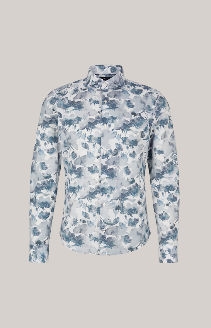 Hemd Pai in Blau gemustert