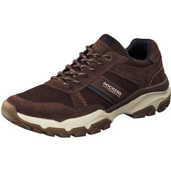 Dockers Schnürsneaker in braun