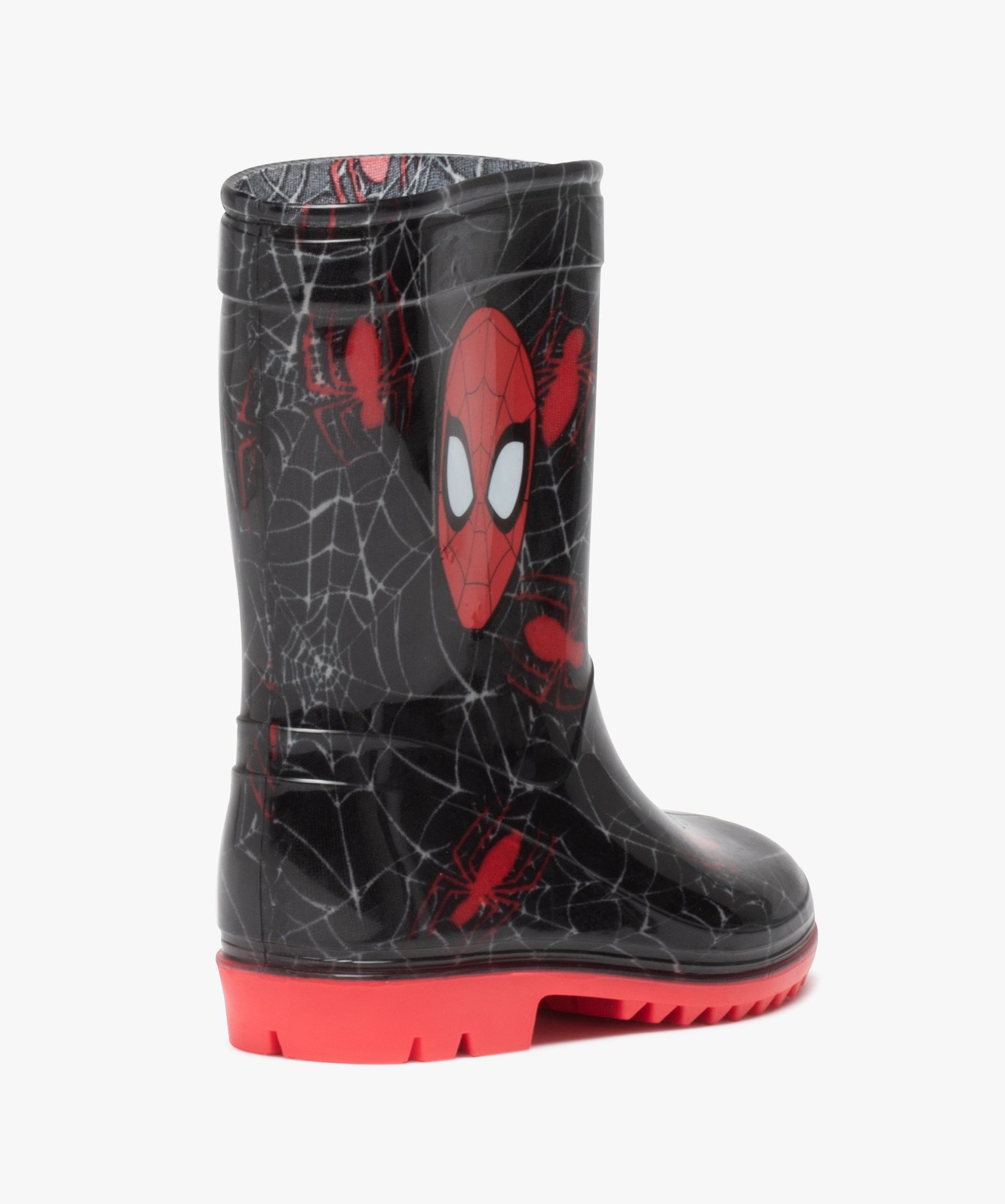 Bottes de pluie Garçon imprimées et à semelle colorée - ... noir | GEMO