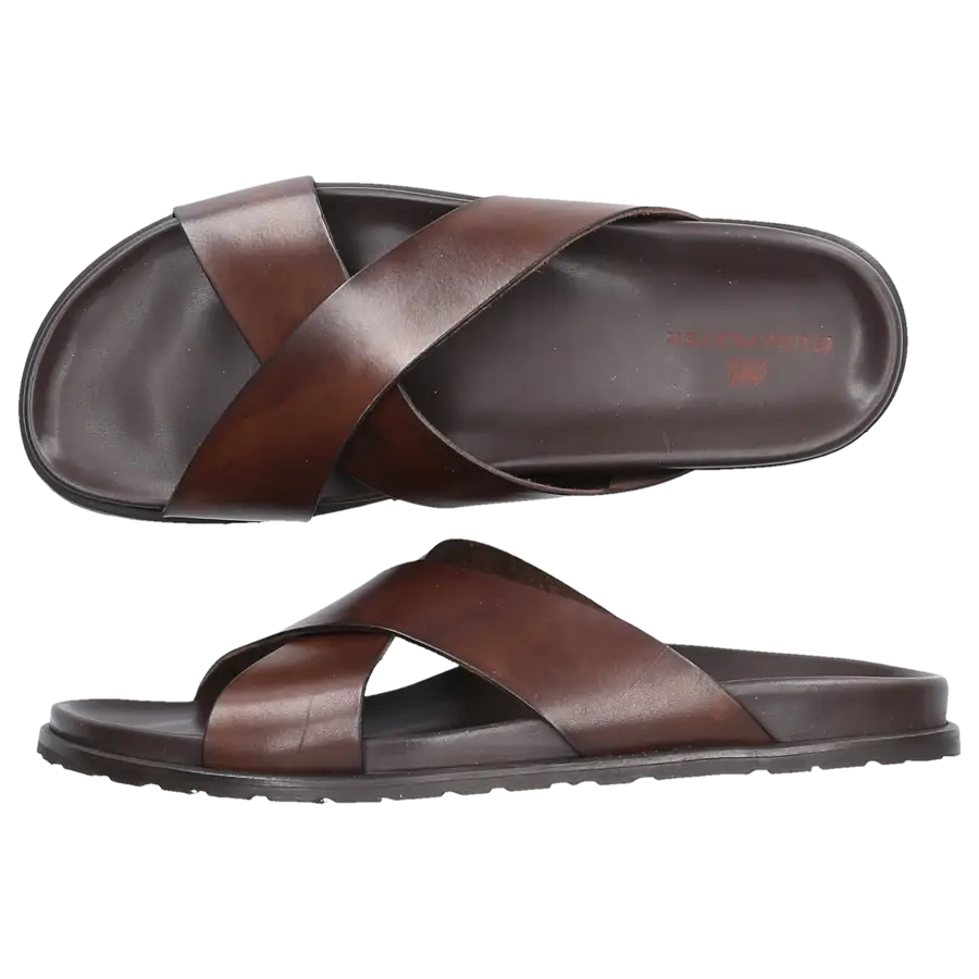 Budapester - Sandalen M5204 Kalbsleder - braun