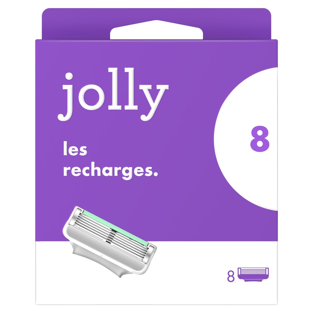 jolly jolly Recharges De Lames De Rasoir x8 Lames de Rasoir
